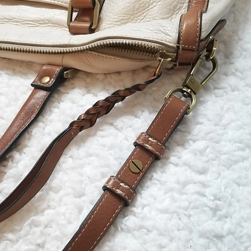 RARE Fossil Kendall Satchel Y2K High Quality Leather Bag